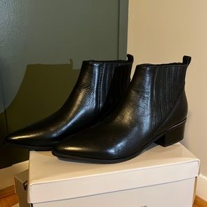 Marc Fisher Black Ankle Boot